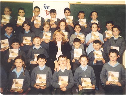Anita with some of her readers